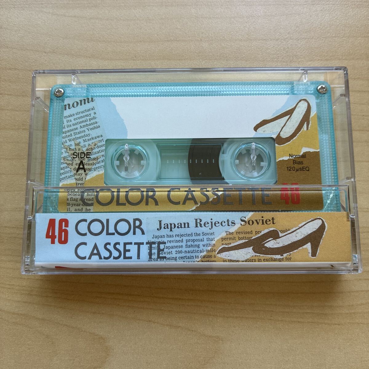 ☆Color カセットテープ カラフルカラー6本＜録音済＞AXIA他 ◎昭和の