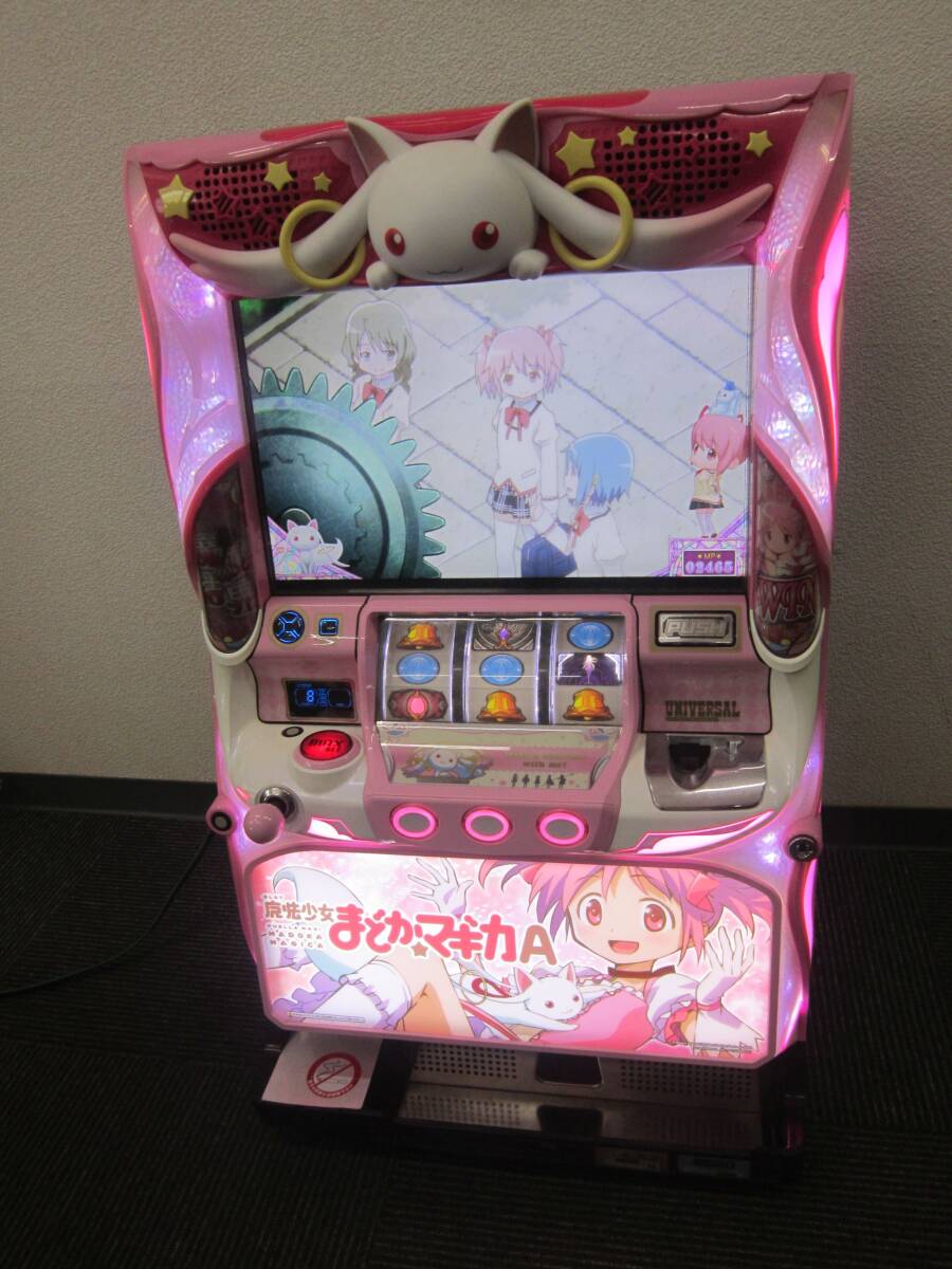 中古】夢花月 スロット実機 【音量ボリューム・家庭用電源】 山佐 超
