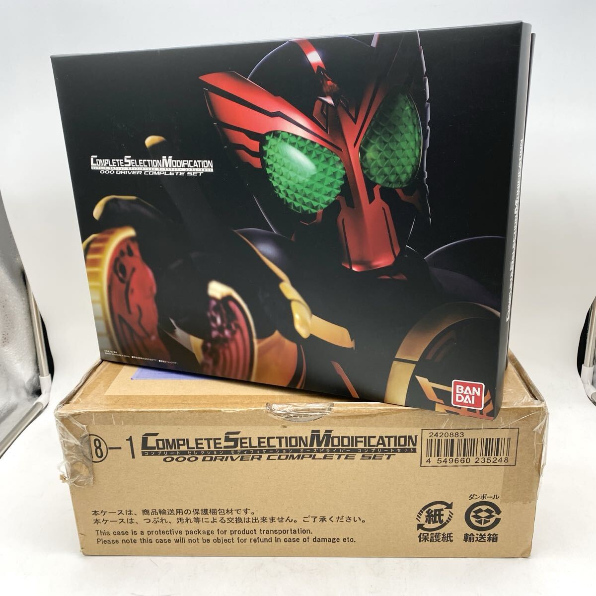 CSM オーズドライバー コンプリートセット付属 ヒビ割れたタカ 