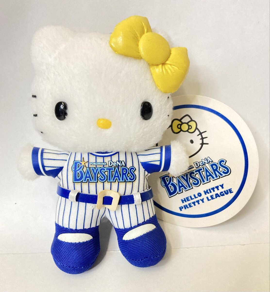 新品】横浜DeNAベイスターズ×ハローキティぬいぐるみマスコット 横浜