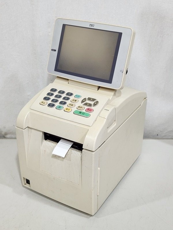 ◇東芝テック TEC POSレジ FS-2055 動作確認 初期化済み 現状品(1)の