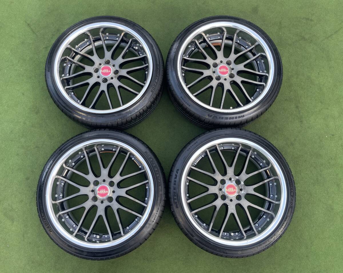 LINEA SPORT リネア 旧車 15x6.5J(+20)PCD114.3/4穴 ジャンク /40(20 