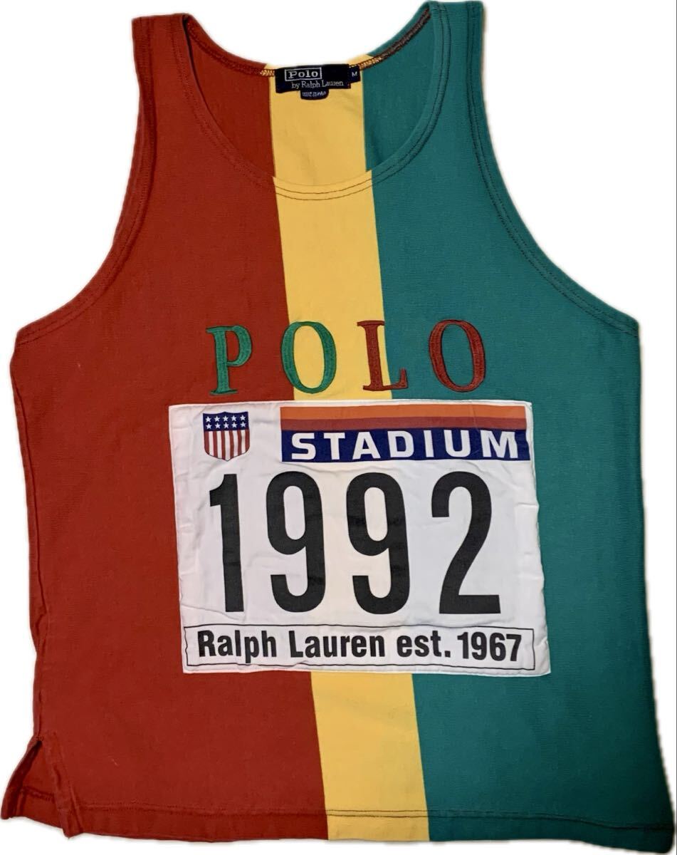 新品】新品 復刻 ポロ ラルフローレン POLO Ralph Lauren 1992 Stadium
