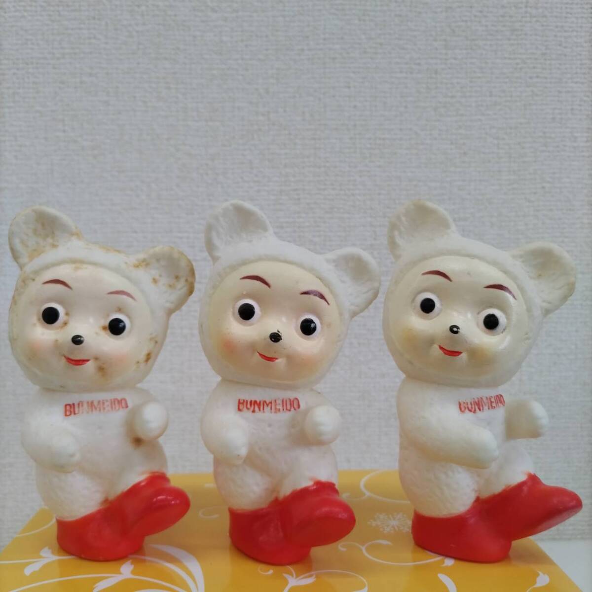 ◇非売品 レア！ カンカンベア 2個◇ 文明堂 カステラ キャラクター