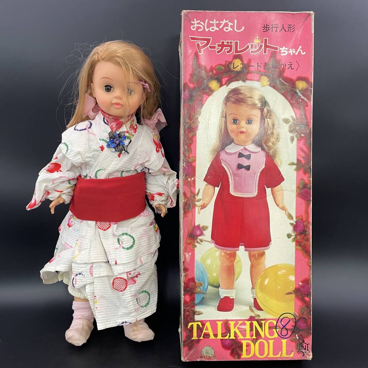 傷や汚れあり】【即発送】おはなし歩行人形マーガレットちゃん TALKING