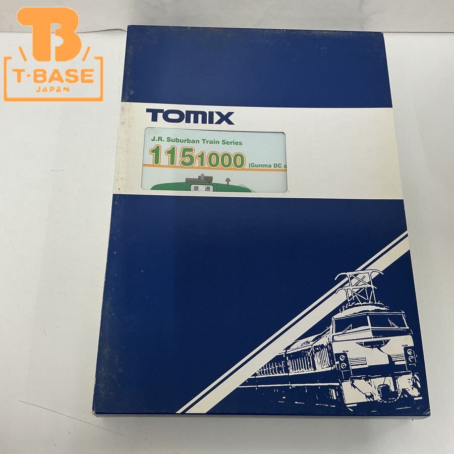 TOMIX WORLD 大宮限定 93530 JR 115 1000系 近郊電車(群馬DCラッピング