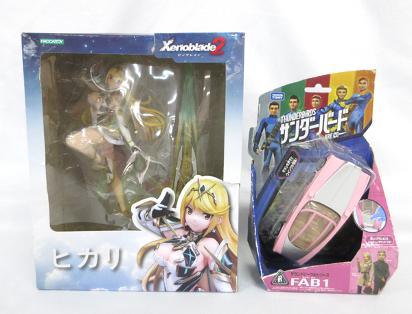 未使用】未開封 ゼノブレイド2 1/7フィギュア 3体セット ホムラ ヒカリ