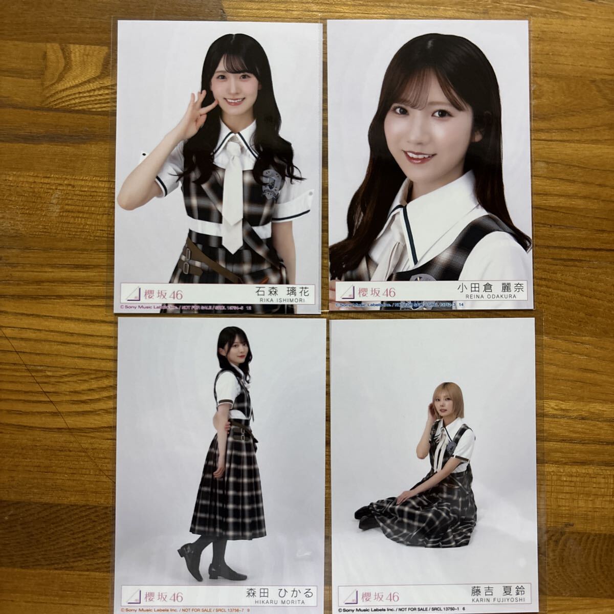 目立った傷や汚れなし】櫻坂46 小田倉麗奈 「夏の近道」MV制服 生写真