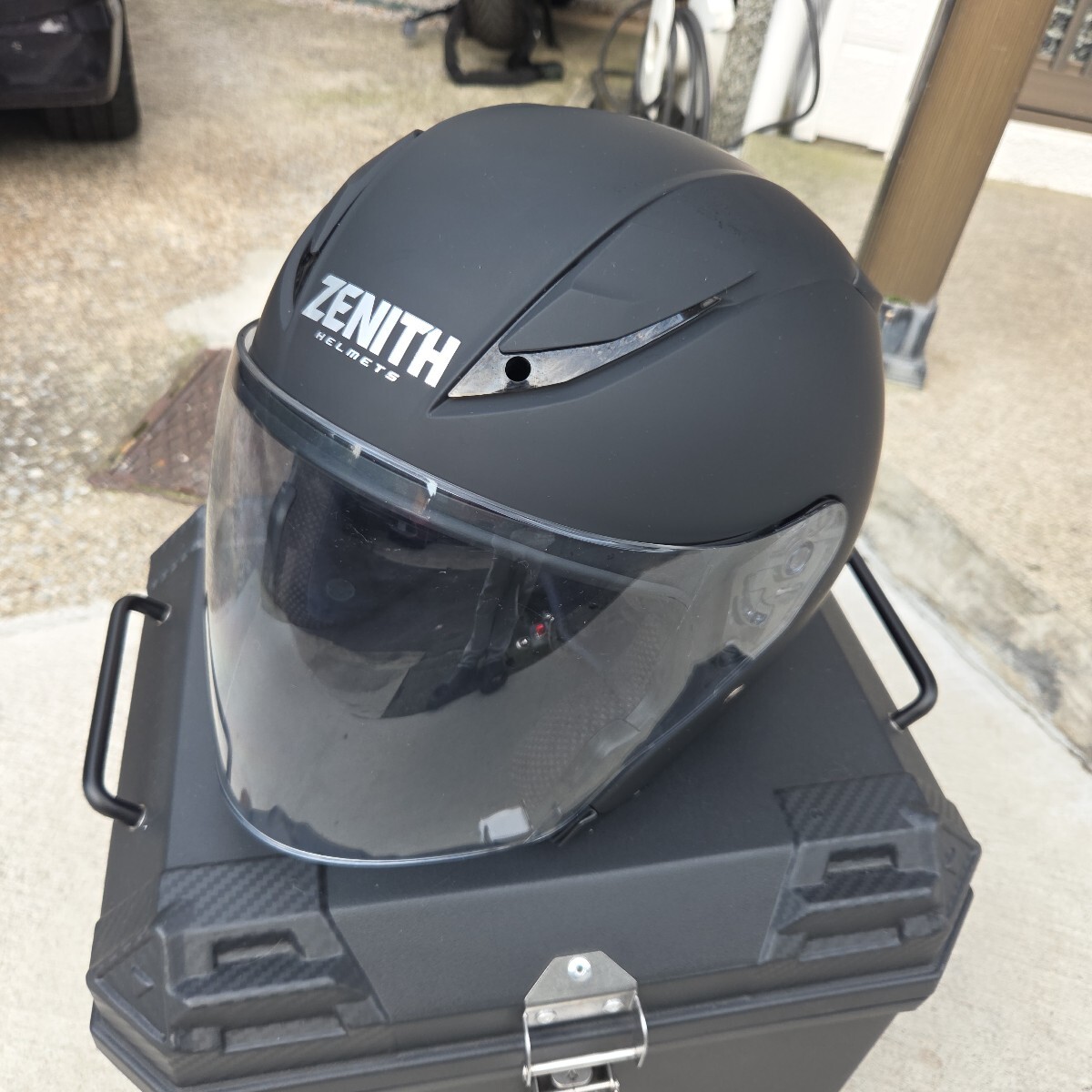 美品☆ヤマハ(YAMAHA) バイクヘルメット ジェット YJ-20 ZENITH ラバー