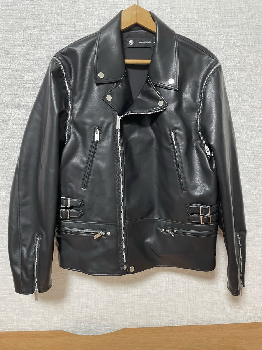 激レア アンダーカバー undercover ライダースジャケット レザー
