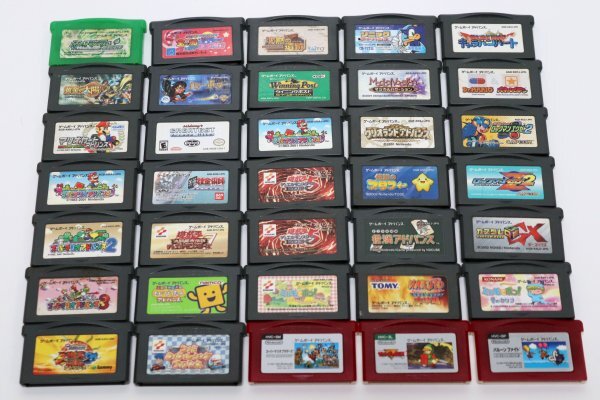 中古】GBA◇ゲームボーイアドバンスソフト50個セット マリオ・ポケモン