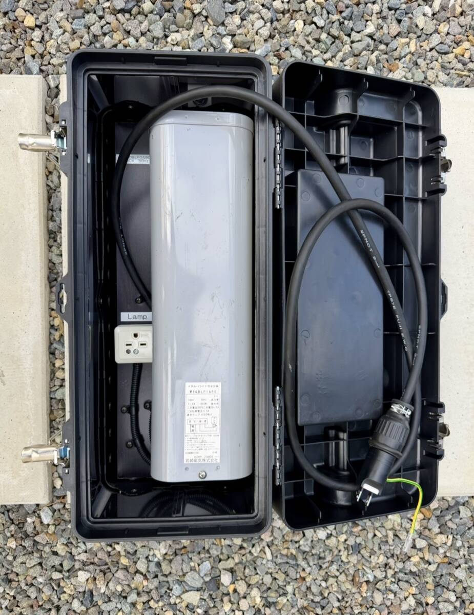 中古 ライトトラップセット 1000W 100V 50Hz メタルハライド灯安定器