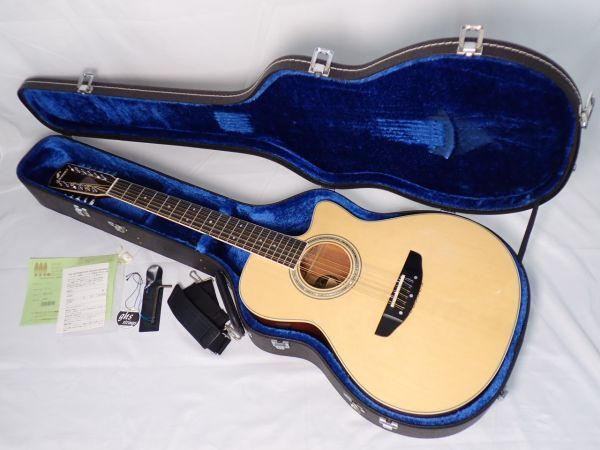 即決 Morris 美色エレアコギター モーリス製エレクトリック