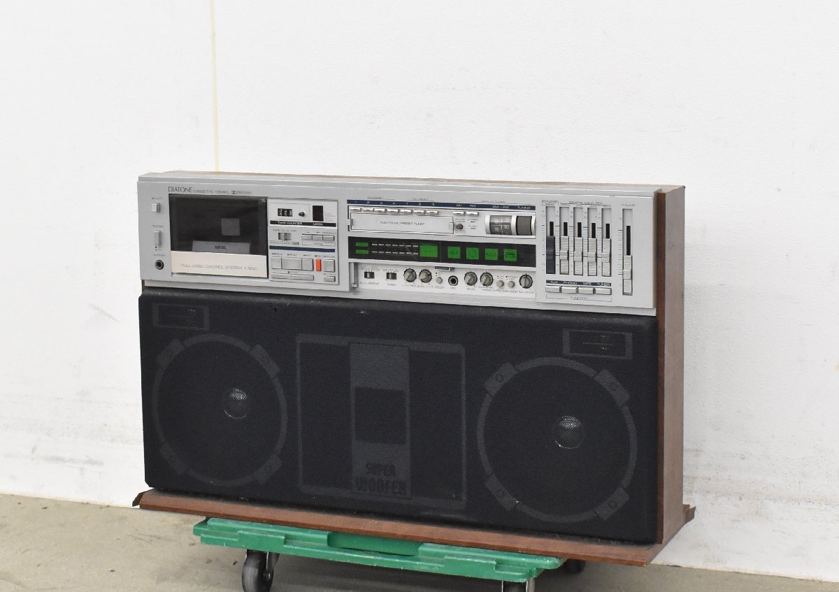希少！ DIATONE ダイヤトーン Y-500 ラジカセ カセットコンポ レトロ