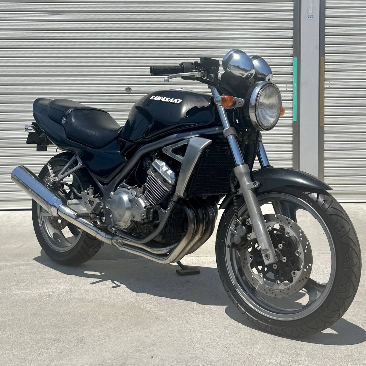 やや傷や汚れあり】バリオス ZR250A A3 ZRXテール タックロール 実動車