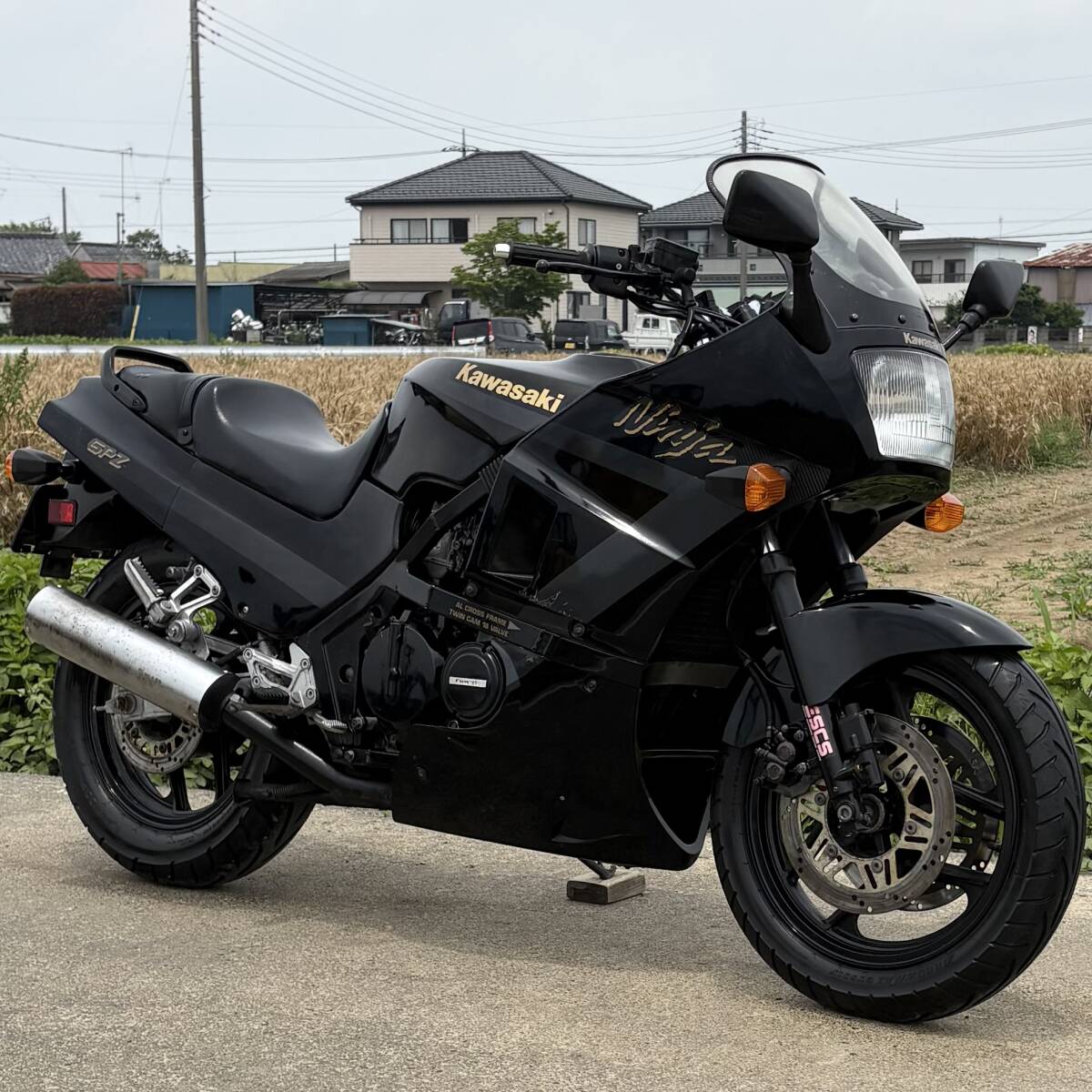 ヤマハ GSX400FW GK71A 実動 車検2年付 現状車 社外マフラー 希少 旧 