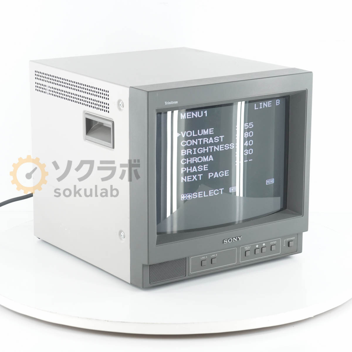 中古】☆ 映像確認済 取扱説明書有 SONY PVM-9040 カラー ビデオ