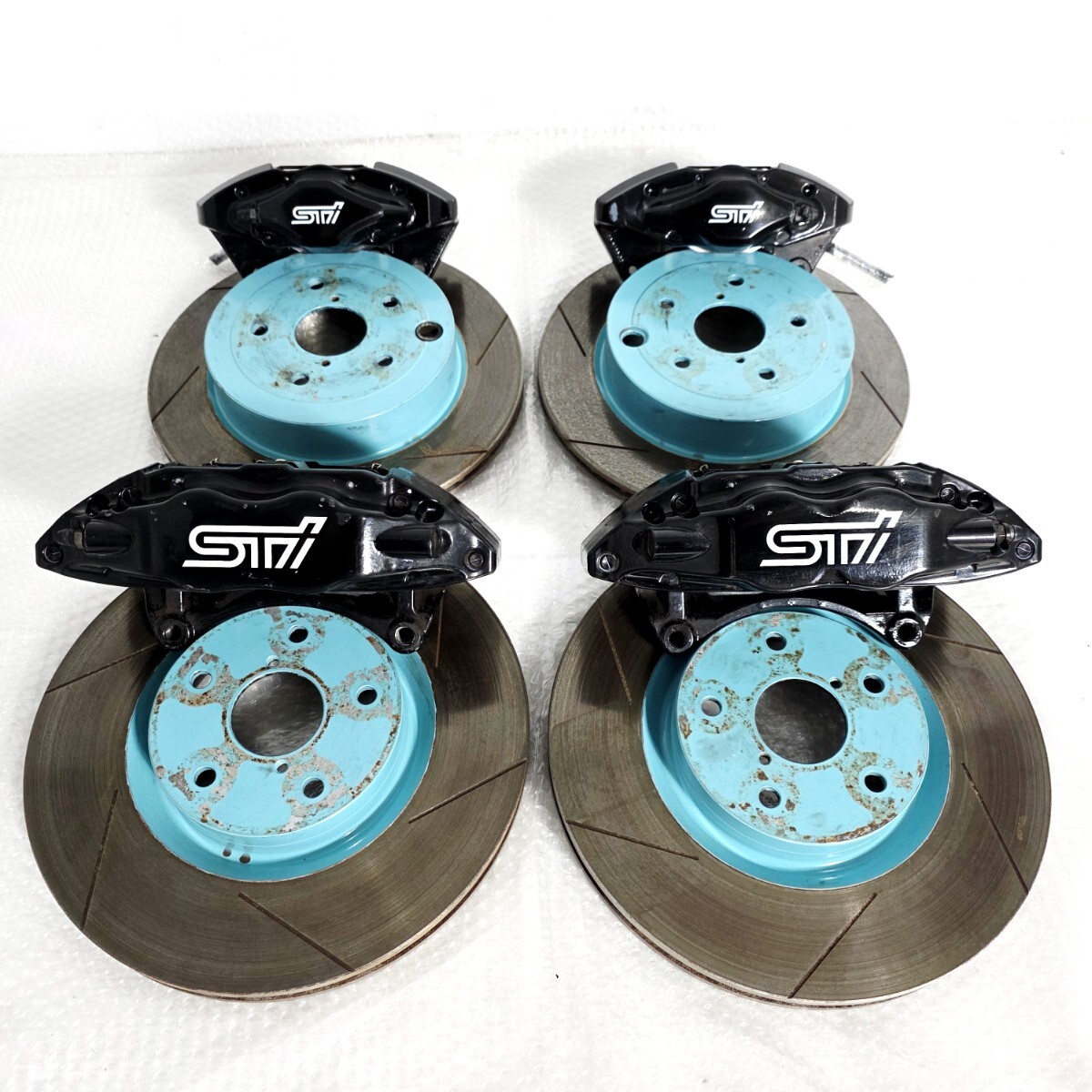 s206 純正 brembo キャリパー 6pod 4pod ローター セット ブラケット