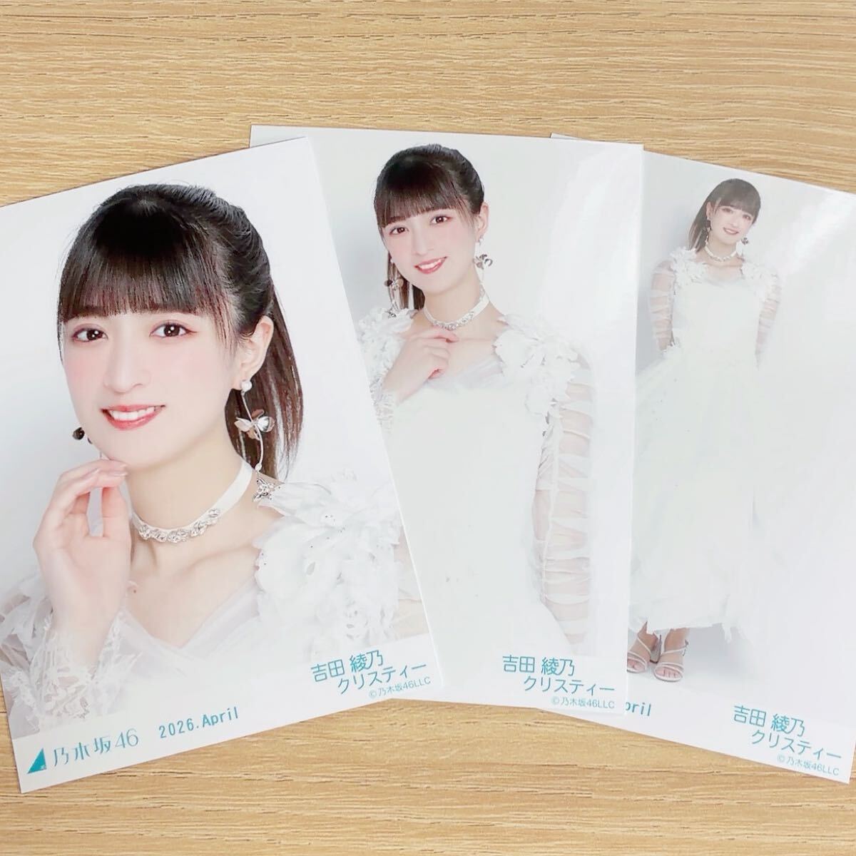 乃木坂46 吉田綾乃クリスティー プレイボーイ抽プレ サインチェキ 初期