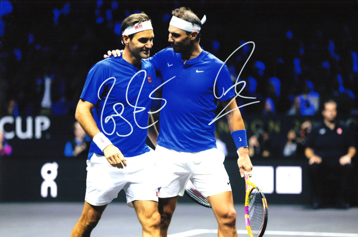 新品】ラファエル・ナダル 直筆サインフォト/写真 テニス Rafael Nadal
