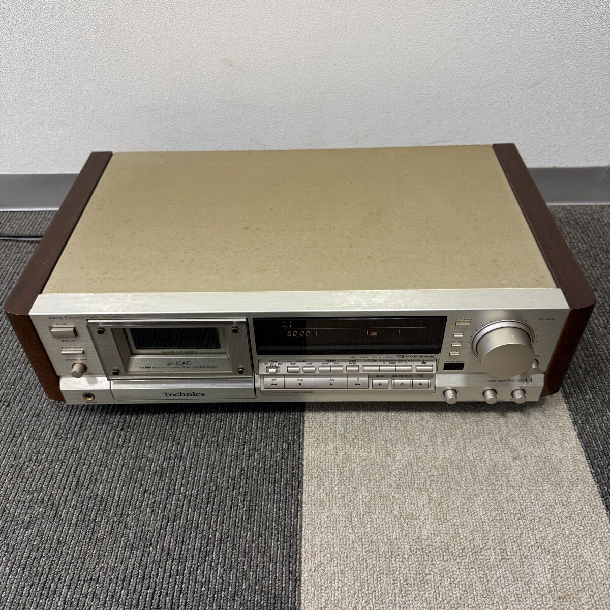 Technics テクニクス カセットデッキ RS-M255X dbx搭載 動作品の落札