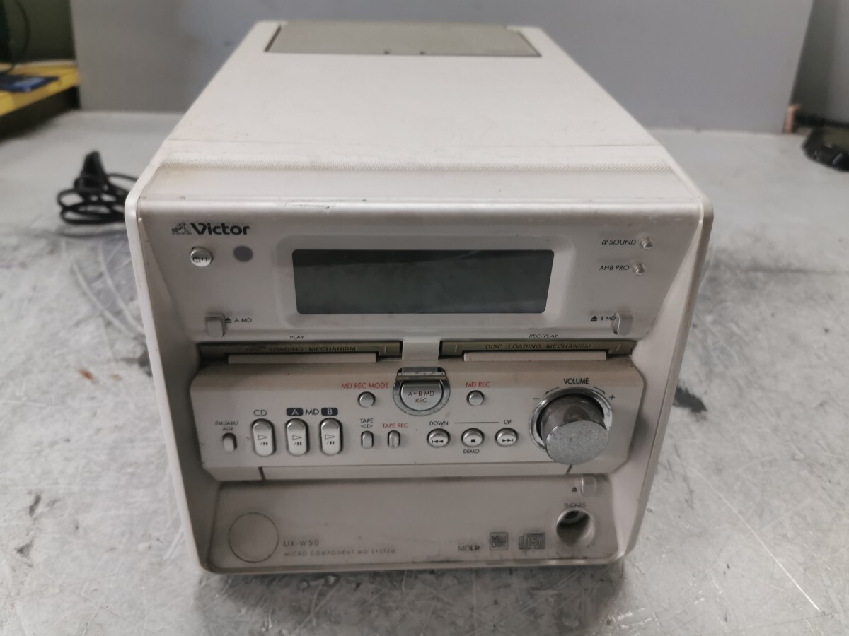 中古】綺麗【カワイイ】ビクター/VICTOR マイクロコンポ－ネントMD
