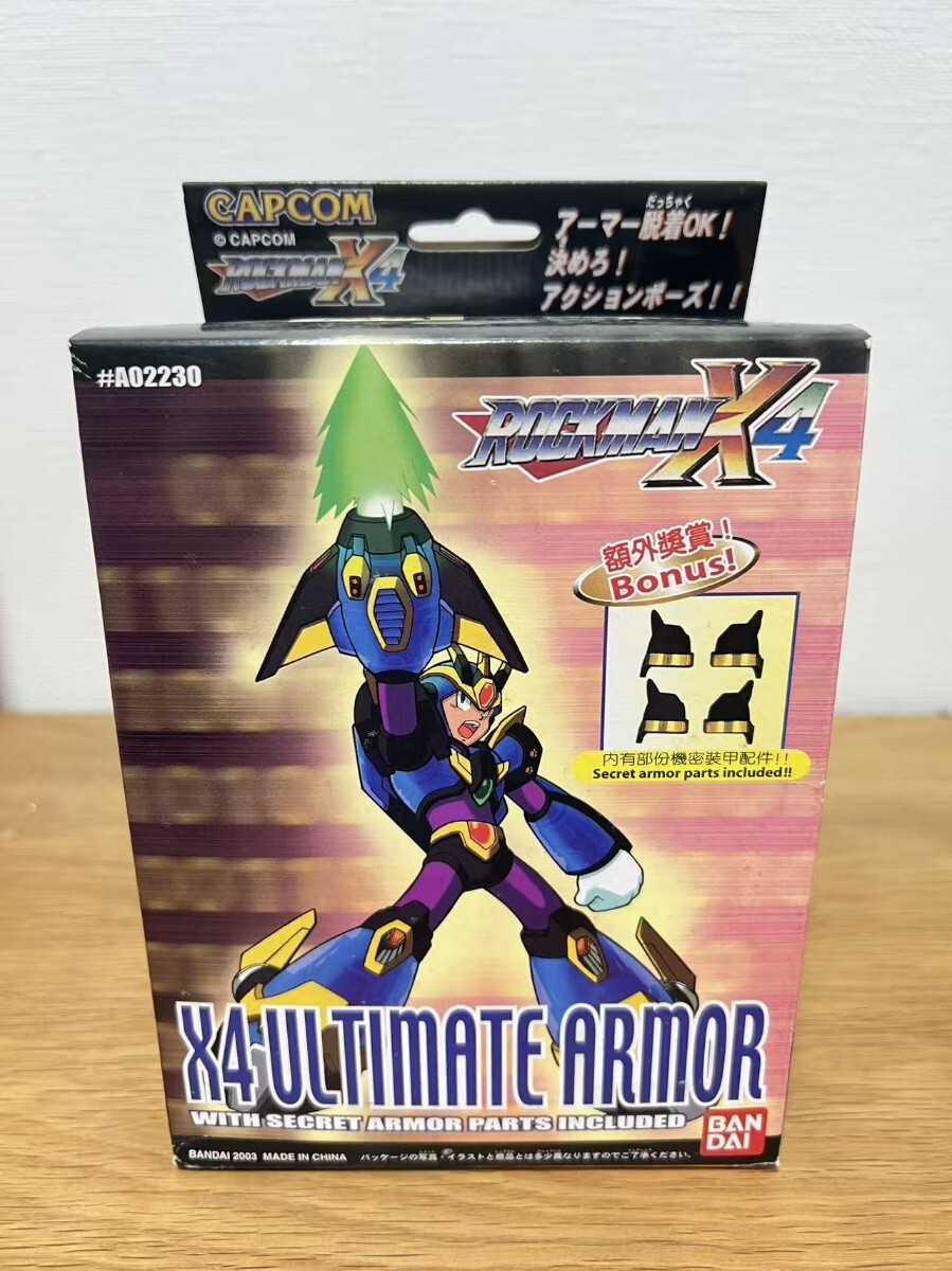 レア】ロックマンX 食玩 フィギュア おもちゃセット メガアーマー