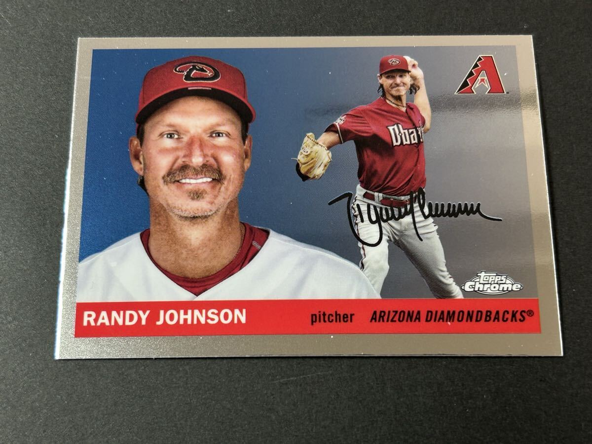 新品】ランディ・ジョンソン 直筆サインフォト/写真 MLB ダイヤモンド