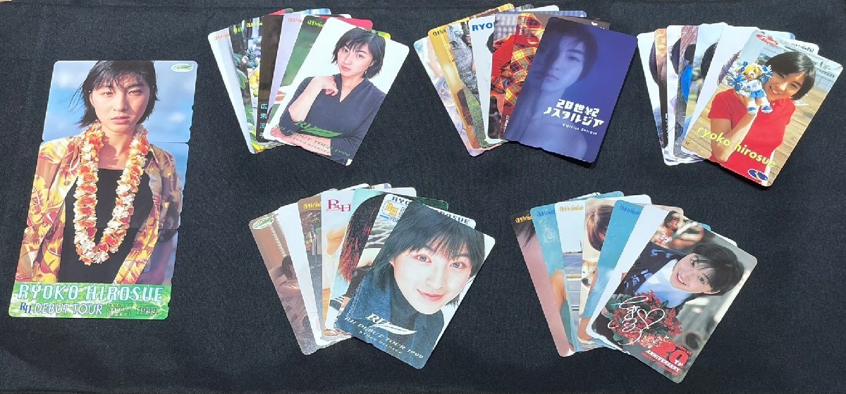 未使用】広末涼子 テレホンカード！50度数 未使用の落札情報詳細