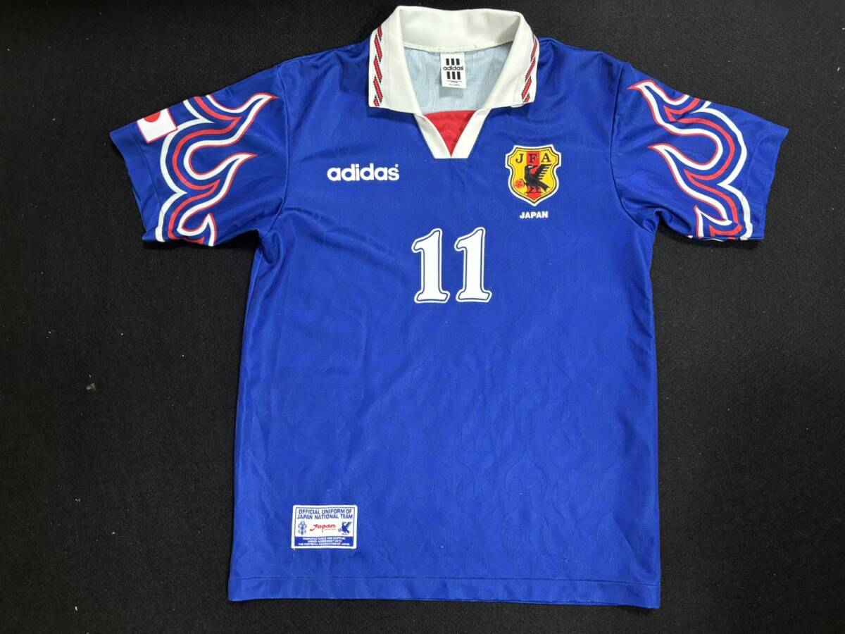 日本代表 GK川口能活 炎 1998 フランスワールドカップ ユニフォームの