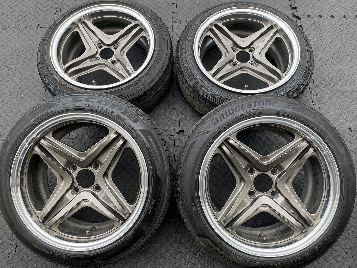 ☆エンケイ ENKEI RPF1 RS 15x8.0 (8J) +28 (ET28) 4穴 PCD 100