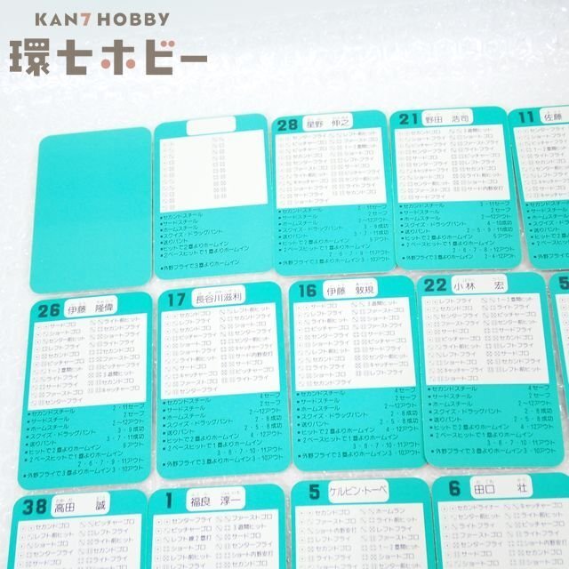 当時もの】(当時もの未使用) タカラ プロ野球カードゲーム 94年版