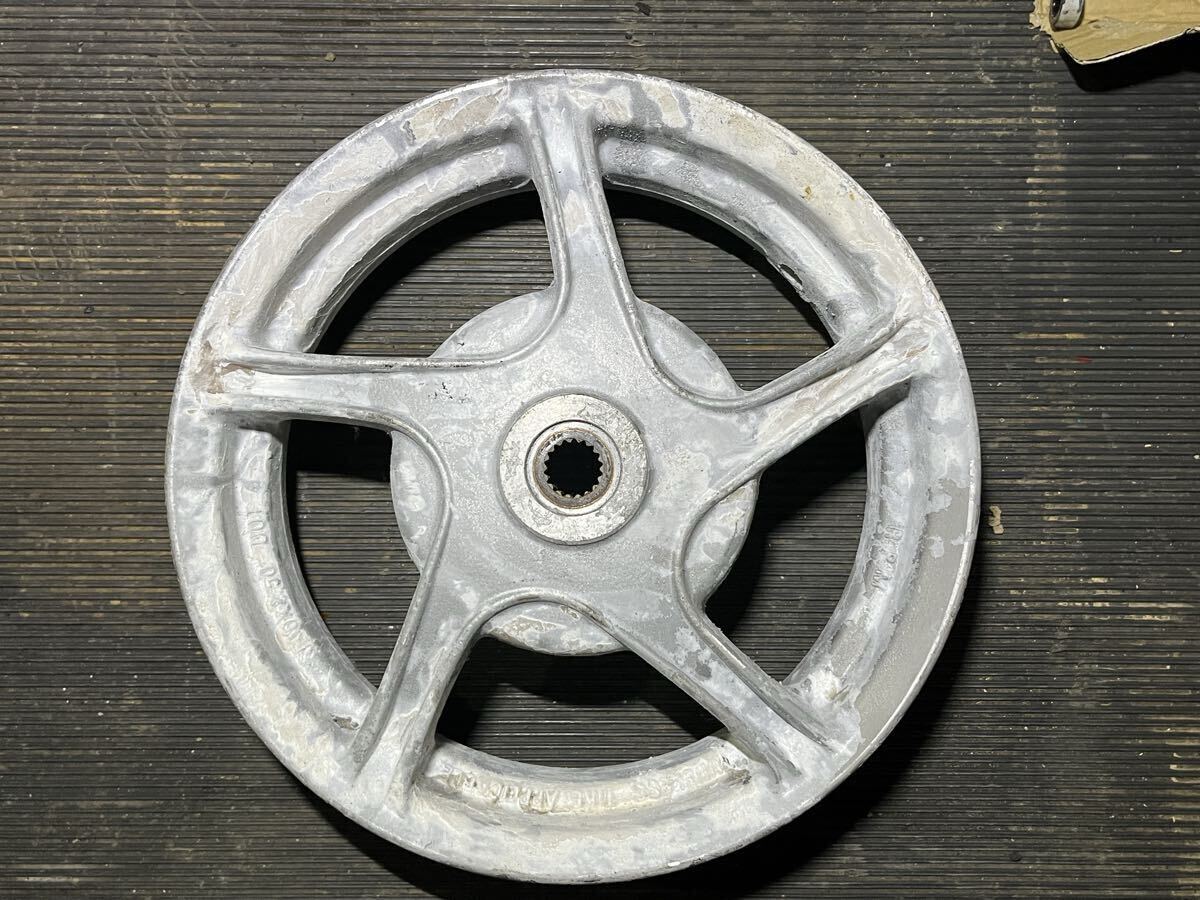 新品】JOG用アルミホイールハブ前後セット 希少 (3YK.ZR.3RY.アクシス