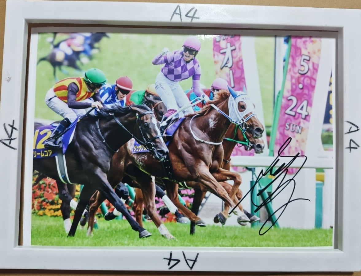 池添謙一騎手直筆サインパネル オルフェーヴル 有馬記念 2013