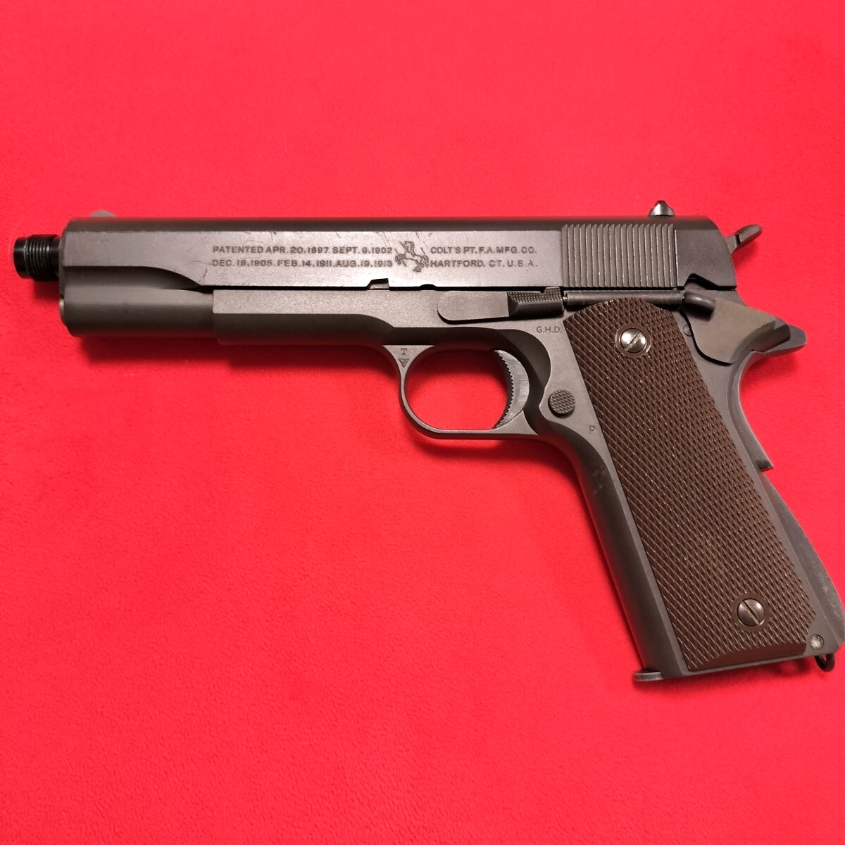 2591】箱違い 東京マルイ製 コルトガバメント シリーズ70 ニッケル