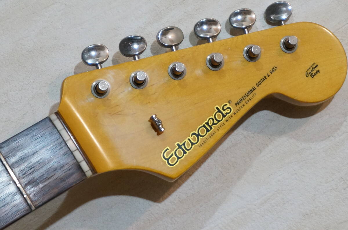 レア!! EDWARDS HEJ-100 / 黒夢 “人時” シグネチャー ベース / ミラー