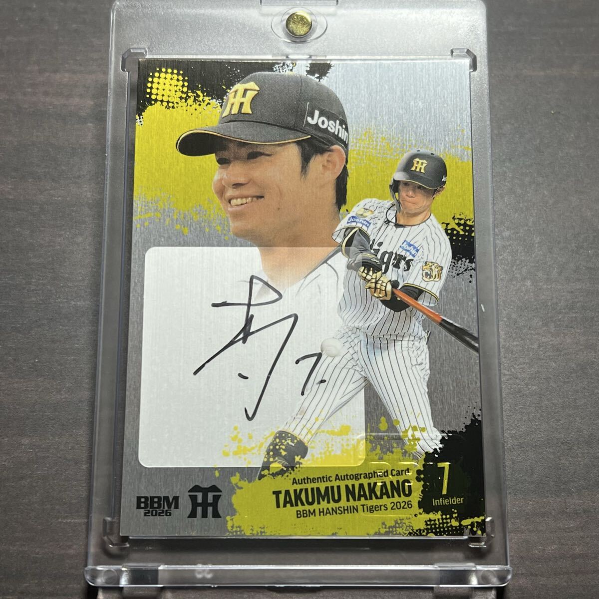 未使用】□新品□阪神タイガース□近本 光司□沖縄キャンプ限定