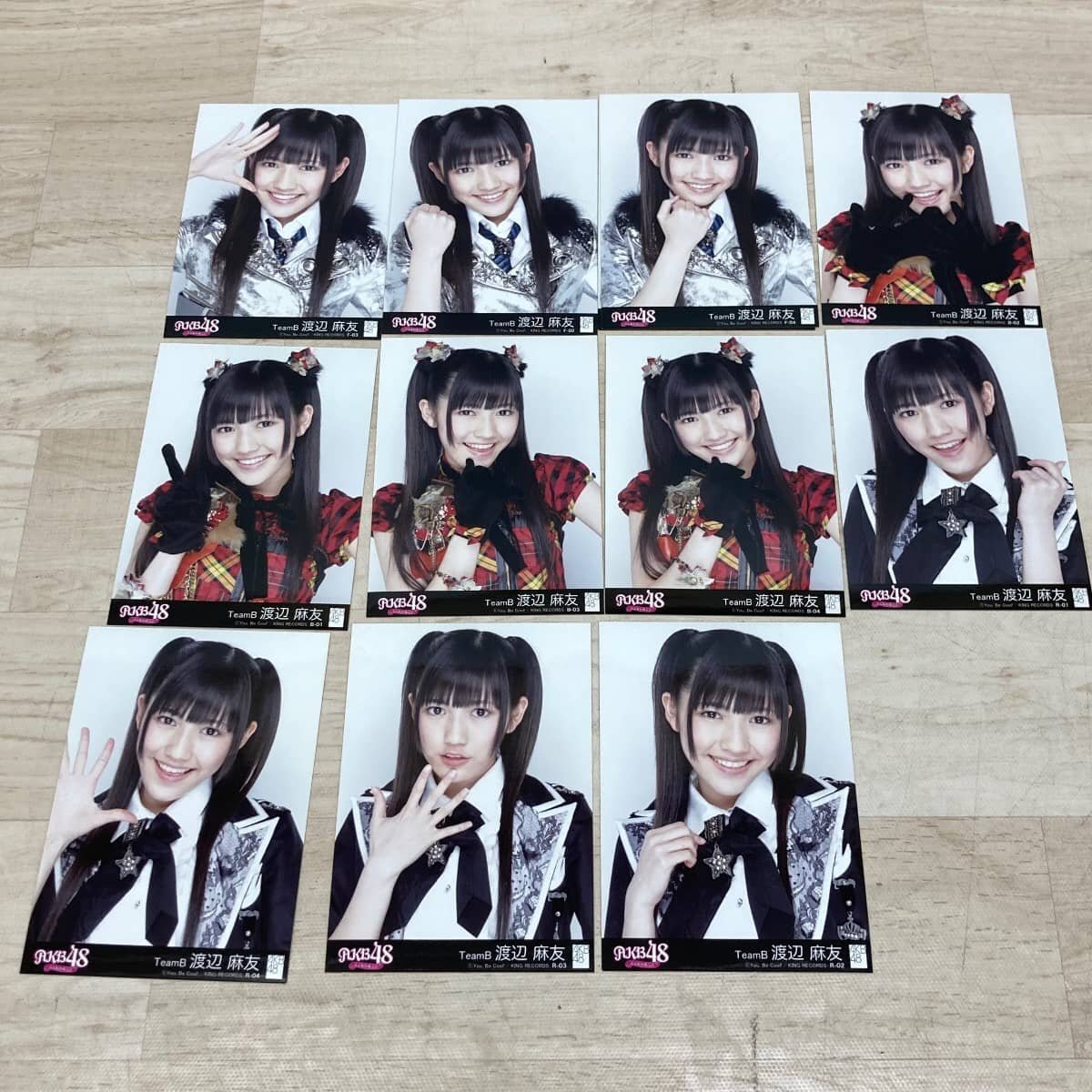 AKB48 渡辺麻友☆ここにいたこと☆劇場盤 特典生写真 10種フルコンプ B