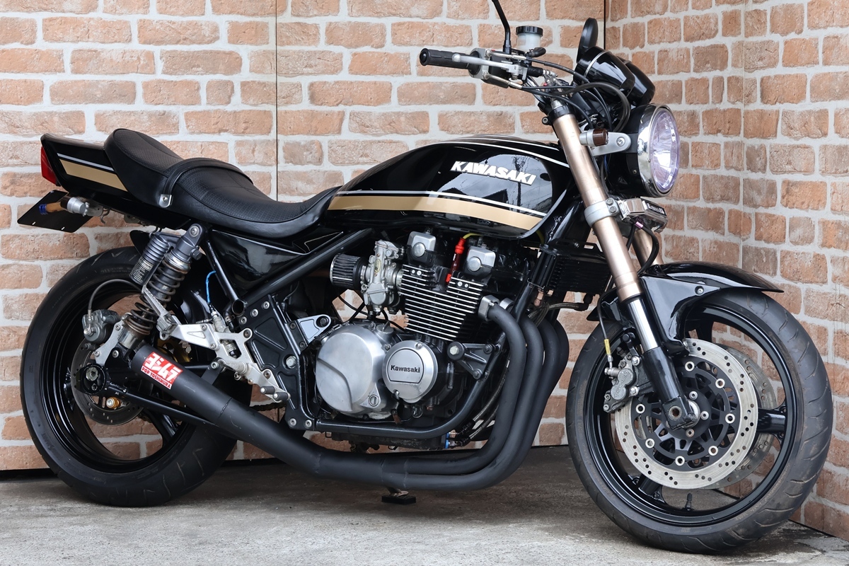 ◇カワサキ バリオス2 ZR250B WR'sカスタム 好調 ブラック 全国登録