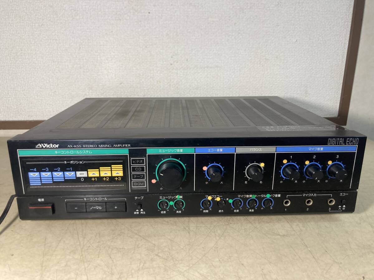 即決♪ビクター（VICTOR)MA-180ミキシングアンプ♪動作確認済の落札
