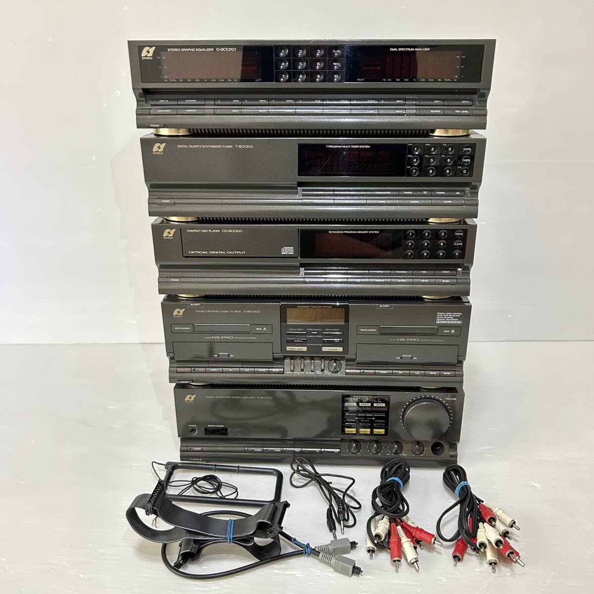 SANSUI サンスイ システムコンポ S-700XV T-900XV A-900XV G-900XV D