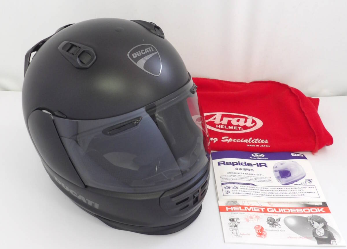 中古美品】Arai × DUCATI アライ×ドゥカティ オフロード モタード フル