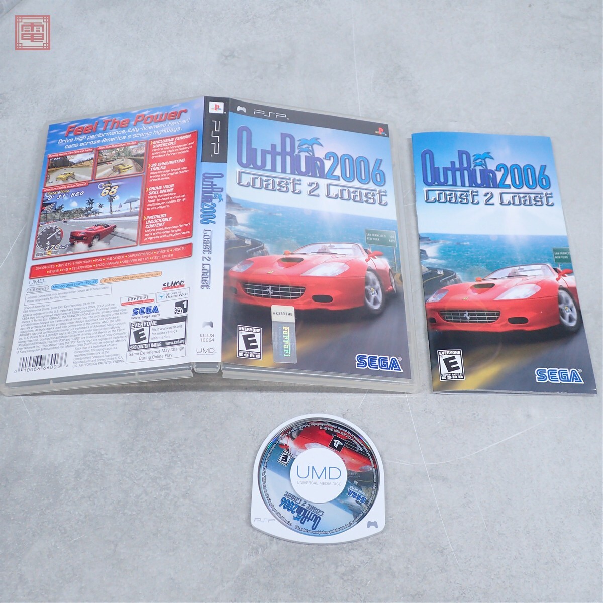 4209/OutRun2 アウトラン2 ポスター/XBOX 発売告知/B2サイズ SEGA セガ