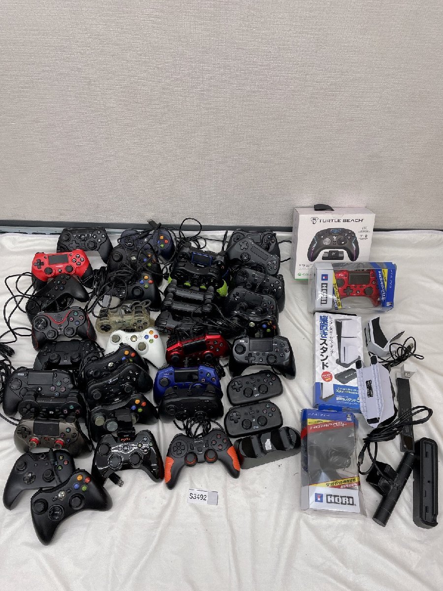 PS4 コントローラー ゲーム まとめ売り1円～ジャンク品⁄通電・動作