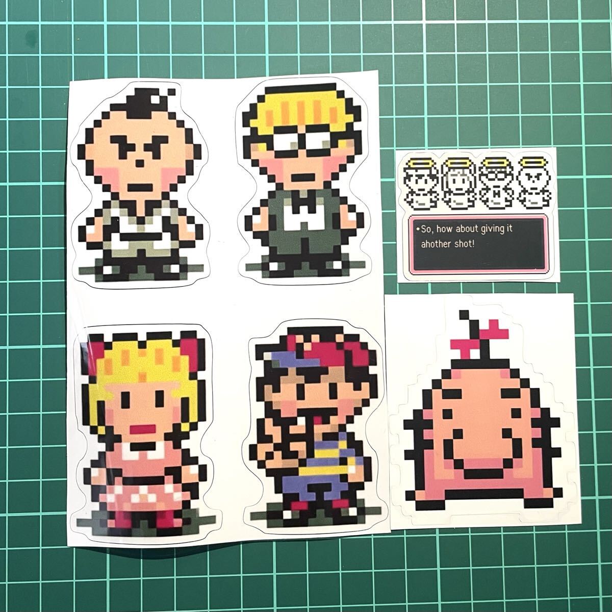 新品】【新品】MOTHER2 マザー2 非売品 レア ステッカー シールセット