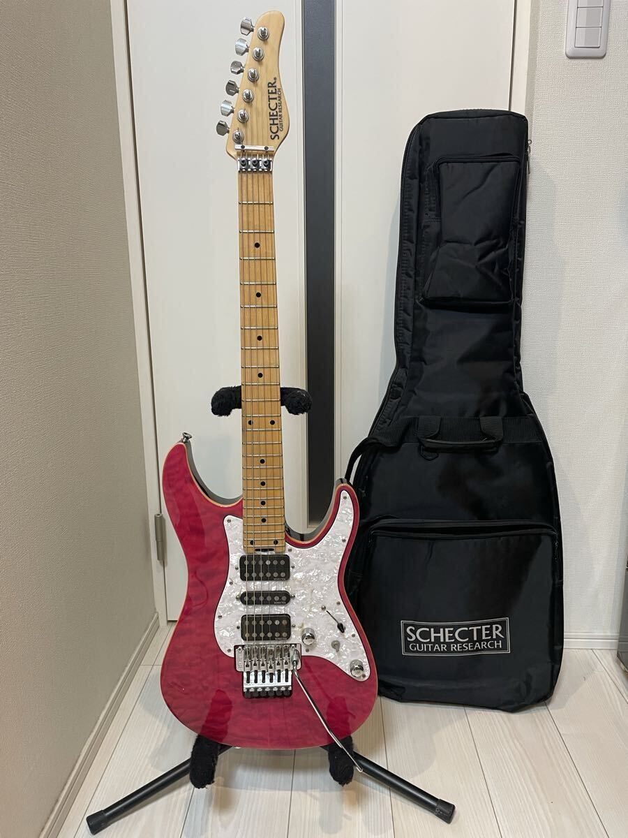 SCHECTER シェクター ダイアモンドシリーズ フライングV EMG Floyd