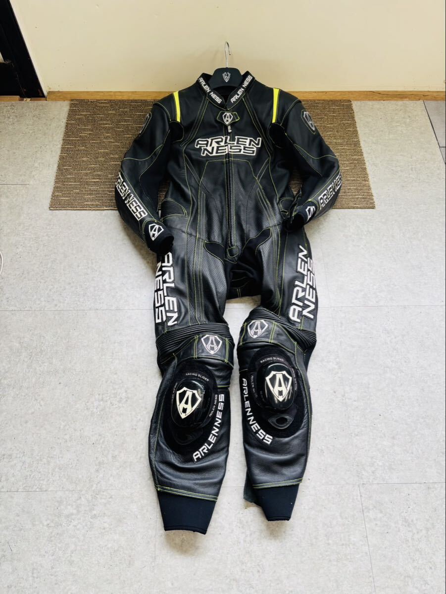 F-ONE RACING PRO エフワン レーシングスーツ MFJ公認 サイズL バンク