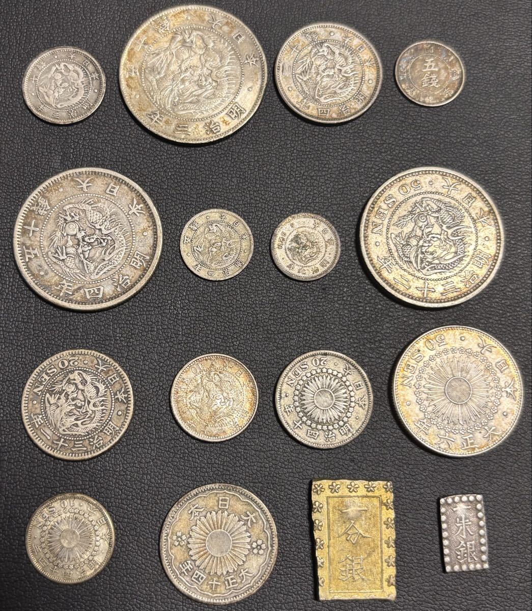☆ 旧20円金貨 旧二十圓金貨 明治10年 明治十年 古銭 日本銭 美品 送料