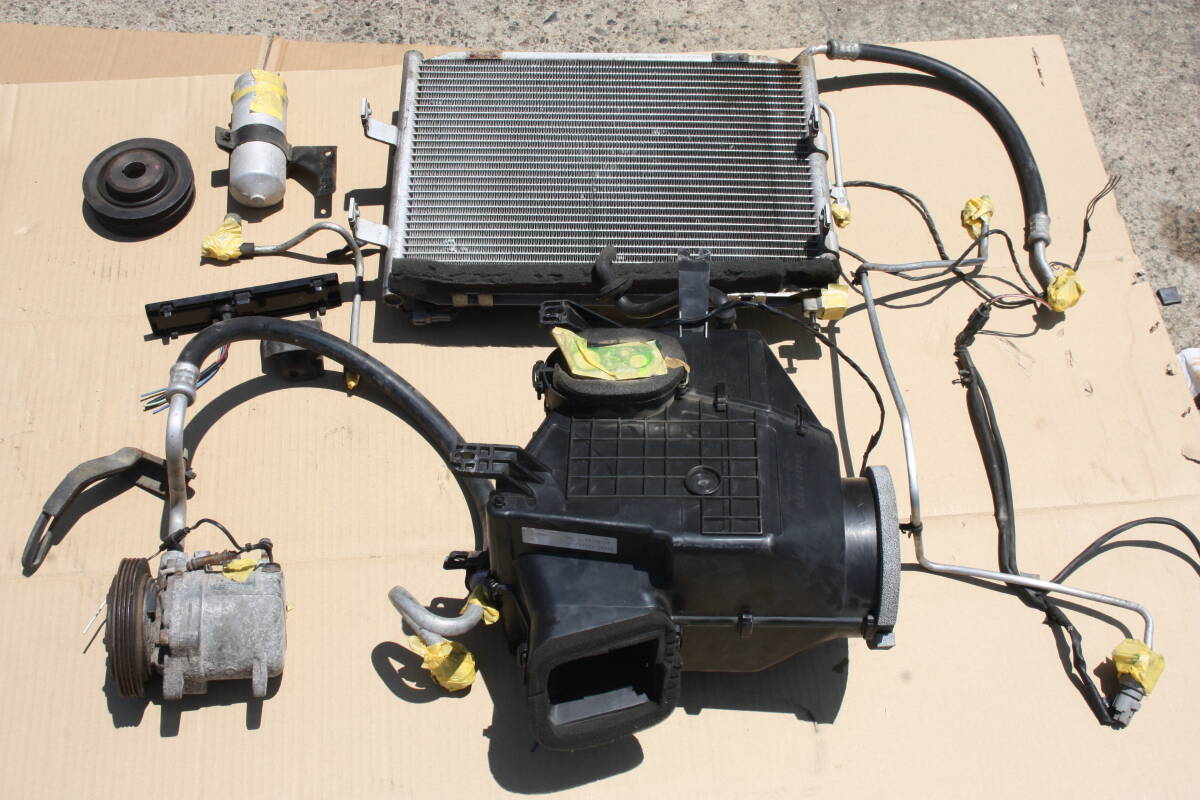 180SX エアコン コンプレッサー コンデンサー エバポレーター リキッド