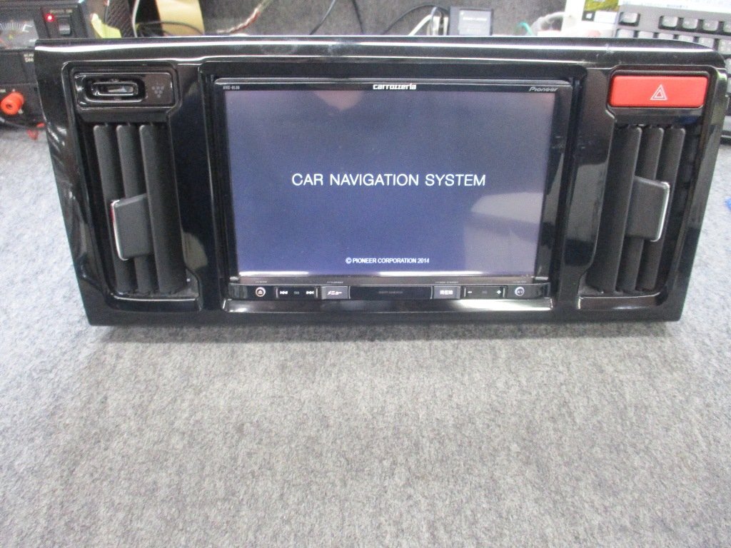 即決！8インチ日産純正ナビ MM514D-L C26 セレナ アンテナ ナビ連動ETC